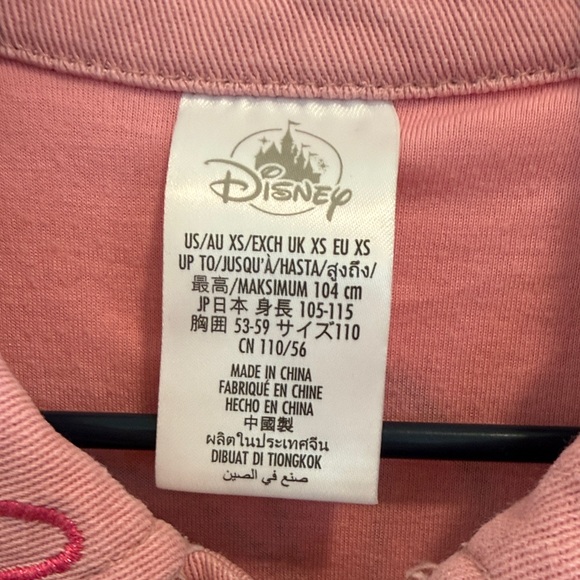 Disney Minnie Mouse Light Pink Denim Jacket with Bow Accents Size XS - Picture 6 of 12